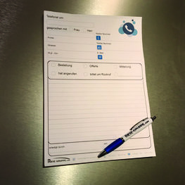 10 Telefon-Blöcke Standard A4